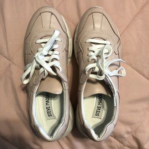 Blue Pink 2 inch platform Steve Madden shoes